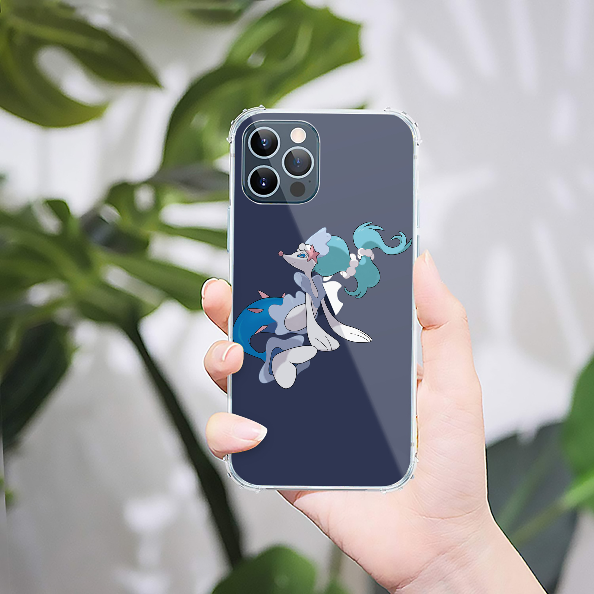 （画像用） ポケットモンスター Pokémon 【iPhone 12シリーズ対応】透明スマホケース（クリアソフトケース）